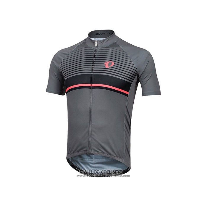 2021 Maillot Cyclisme Pearl Izumi Profond Gris Manches Courtes et Cuissard